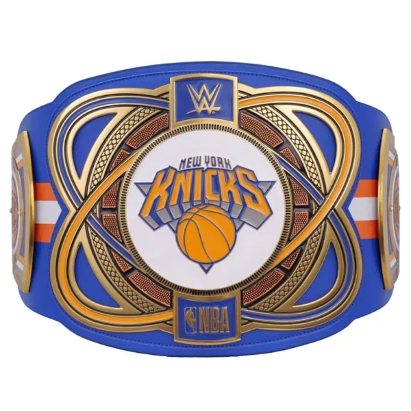 WWE x NBA New York Knicks Championship Title Belt – Limited Edition Collectible
