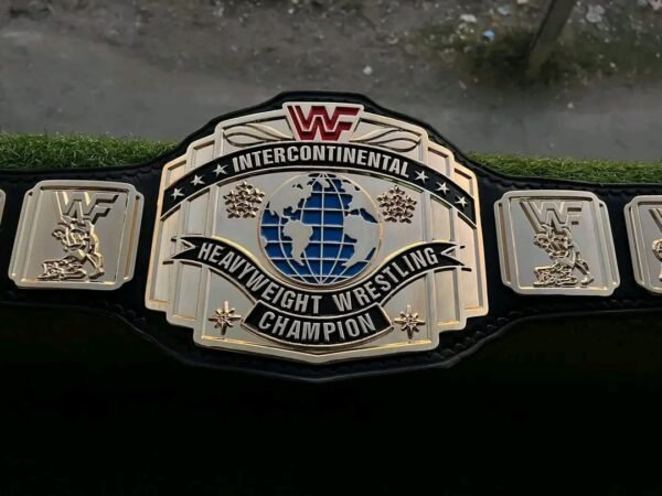 Classic WWF Intercontinental Heavyweight Wrestling Championship Belt | 4mm Brass