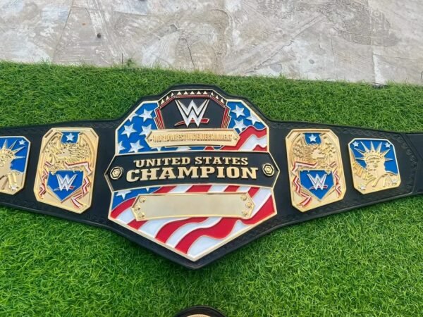 🏆 WWE United States Championship Replica Wrestling Belt 4MM ZINC 🏆