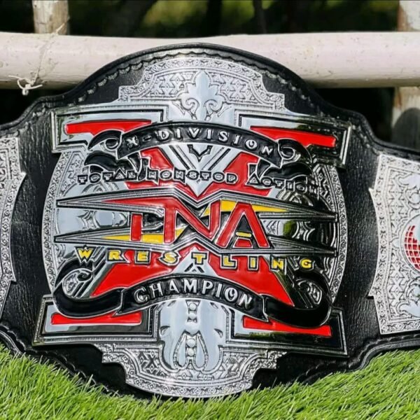 TNA X-Division Championship Replica Belt 4MM ZINC