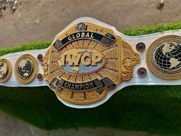 New IWGP Global Heavy Weight Wrestling Championship Belt Adult Size Replica
