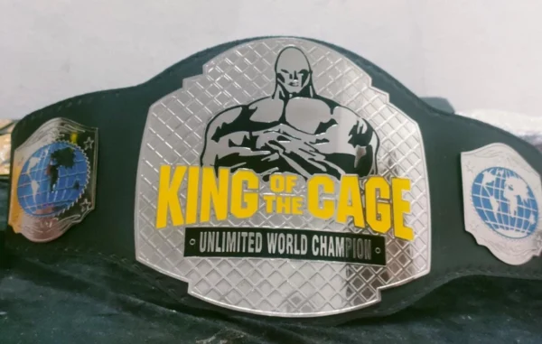 KING OF THE CAGE KOTC MMA Wrestling Championship Belt
