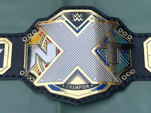 WWE NXT championship title replica custom belt 4mm plates for adults